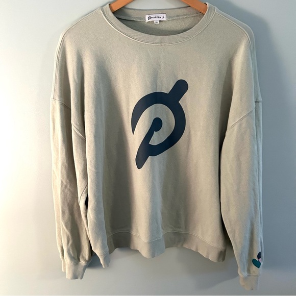 Peloton Heart Pullover Sweatshirt. Size Large. - Picture 2 of 11